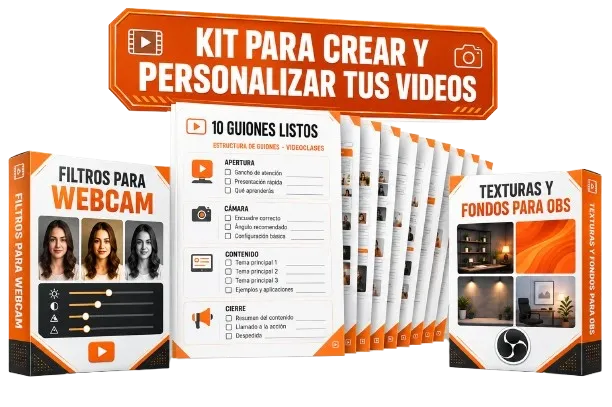 KIT PARA CREAR Y PERSONALIZAR TUS VIDEOS