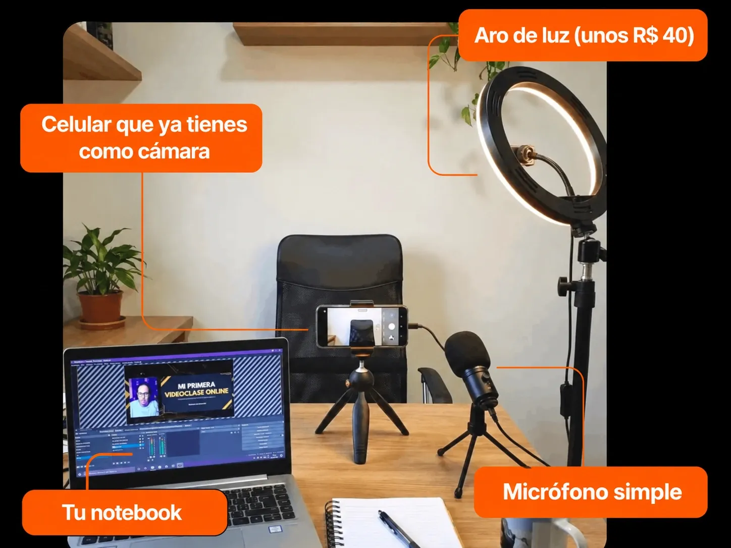 Setup práctico del Mini Estudio desde Cero